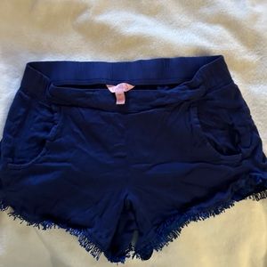 🍍 Lilly Pulitzer blue fringed shorts🍍